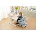 Children Kids Ergonomic 1M Study Desk with Adjustable Double-Winged Swivel Chair Set